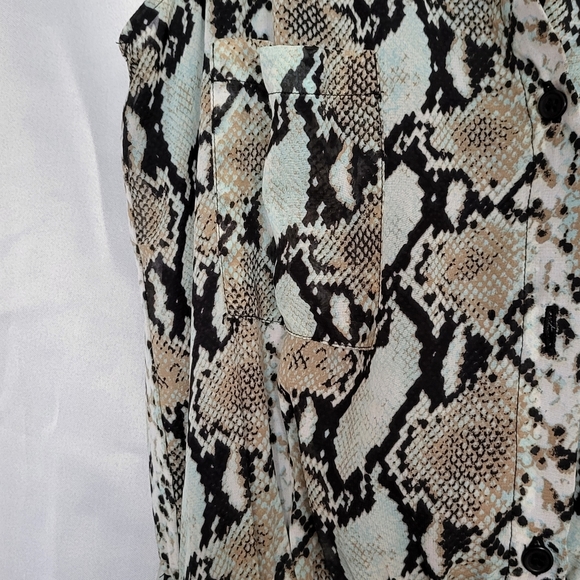 Snakeskin style dress - Picture 7 of 10